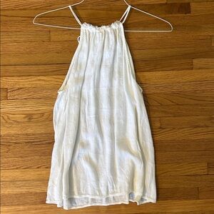 Cloth & Stone White Textured Top